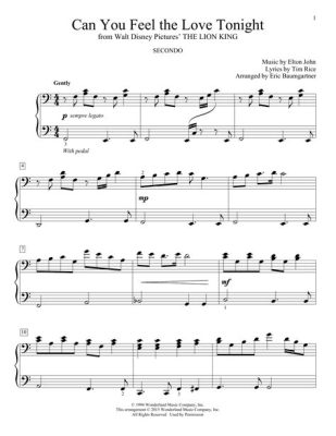 can you feel the love tonight sheet music? Let's dive into the profound layers of emotions conveyed in Can You Feel the Love Tonight and explore how its melody and lyrics resonate across different cultural contexts.